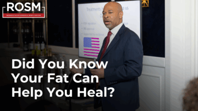 Did You Know Your Fat Can Help You Heal?