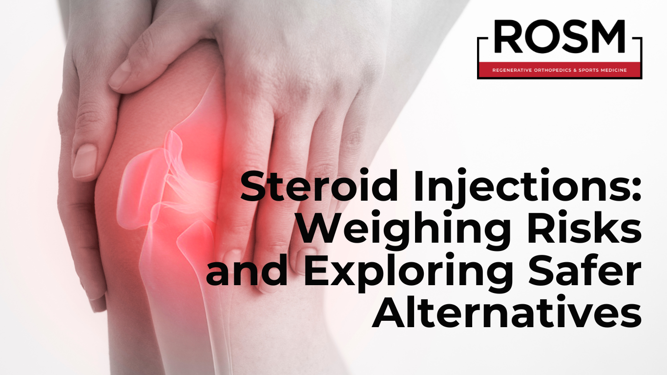 Steroid Injection Alternatives