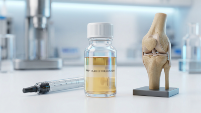 PRP vial and joint model